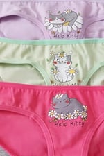 Sensu Kız Çocuk Pamuklu 5'Li Külot Set - Kıds2600