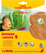 sera Catappa Leaves S 10-15 cm (10 adet) - Doğal su arıtımı için deniz badem ağacı yaprakları