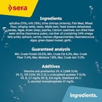 sera Micron Nature 50 ml (25 g) – Zoo (%18 krill) ve fitoplankton (%51 spirulina), genç balık yemi veya mercan yemi ve midye yemi veya karidesli