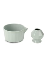 Seramik Chawan Matcha Çayı Köpürtme Kasesi ve Whisk Matcha Tutucu mt247