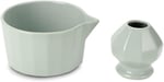 Seramik Chawan Matcha Çayı Köpürtme Kasesi ve Whisk Matcha Tutucu mt247