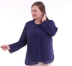 SERAY KADIN ÖNÜ TAŞLI ŞİFON ABİYE BLUZ