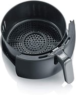 SEREVIN FR 2445 XXL sıcak hava fritözü (2.000 W, 5 l kapasite, 1.500 g kızartma miktarı) paslanmaz çelik/siyah