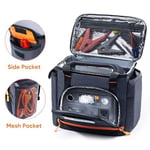 Seyahat Taşıma Çantası, Jackery Explorer 300/240/160 ile Uyumlu, Taşınabilir Güç İstasyonu Saklama Kutusu, Su Geçirmez Alt ve Ön Cepli, Jackery Aksesuarları için Güneş Enerjisi Jeneratörü