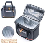 Seyahat Taşıma Çantası, Jackery Explorer 300/240/160 ile Uyumlu, Taşınabilir Güç İstasyonu Saklama Kutusu, Su Geçirmez Alt ve Ön Cepli, Jackery Aksesuarları için Güneş Enerjisi Jeneratörü
