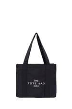 SHAKA U45 Çıt Çıt Kapatmalı The Tote Bag Işlemeli Kanvas Kumaş Günlük Kadın Kol Ve Omuz Çantası 25x30