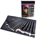 SHANY Artisan's Easel – Elite Cosmetics Fırça Koleksiyonu, Komple Kabuki Makyaj Fırçası Seti, Ayaklı Dönüştürülebilir Fırça Tutuculu, 18 parça