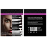 SHANY Artisan's Easel – Elite Cosmetics Fırça Koleksiyonu, Komple Kabuki Makyaj Fırçası Seti, Ayaklı Dönüştürülebilir Fırça Tutuculu, 18 parça