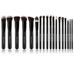 SHANY Artisan's Easel – Elite Cosmetics Fırça Koleksiyonu, Komple Kabuki Makyaj Fırçası Seti, Ayaklı Dönüştürülebilir Fırça Tutuculu, 18 parça