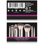 SHANY I love Bamboo - 7 parça Petite Pro Bambu fırça seti, taşıma çantalı