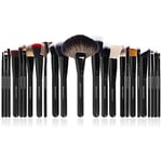 SHANY Masterpiece Pro İmza Fırça Seti - 24 parça El Yapımı Doğal/Sentetik Kıl Ahşap saplı