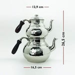 Shark 19301 Anadolu El Dövmesi Bakır Çaydanlık
