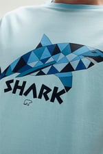 Shark Erkek T-Shirt - 23.01.07.024 Mavi