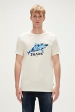 Shark Erkek T-Shirt - 23.01.07.024 Lacivert