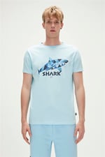 Shark Erkek T-Shirt - 23.01.07.024 Mavi