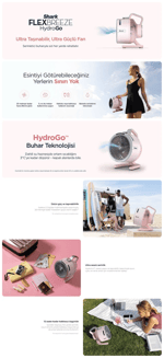 Shark Flexbreeze HydroGo Serinletici Buharlı Fan