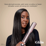 Shark Glam 5 Başlıklı Düz,Dalgalı ve Bukleli Çok Amaçlı Saç Şekillendirici