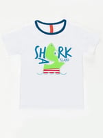 Shark Island Erkek Çocuk T-shirt Şort Takım