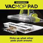 Shark VMP30 VACMOP Tek Kullanımlık Elektrikli Süpürge ve Paspas Pedleri, 30 Adet, Beyaz