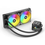 SHARKOON FAN SIVI SOĞ. AMD/INTEL ARGB S50 ARGB BLACK