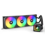 SHARKOON FAN SIVI SOĞ. AMD/INTEL ARGB S100 ARGB BLACK