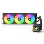 SHARKOON FAN SIVI SOĞ. AMD/INTEL ARGB S100 ARGB BLACK