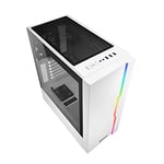 SHARKOON KASA MID TOWER PSUSUZ 1XFAN RGB SLIDER WHITE