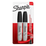 Sharpie Kalıcı Marker Chisel Kesik Uç Siyah 2'li Bls