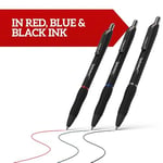 SHARPIE S-Gel jel kalemler | orta uç (0,7 mm) | siyah mürekkepli jel kalem | 12 adet - Seçenekler: 1 stück (3er Pack), 1 stück (12er Pack)