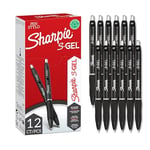 SHARPIE S-Gel jel kalemler | orta uç (0,7 mm) | siyah mürekkepli jel kalem | 12 adet - Seçenekler: 1 stück (3er Pack), 1 stück (12er Pack)