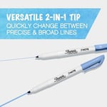 SHARPIE S-Note Fosforlu İşaretleme Kalemi, 12'li Blister, Karışık