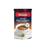 Shazel Hazır Türk Kahvesi Sade - Teneke - 500 gr