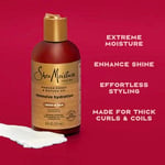 SHEA MOISTURE Hidrasyon Saç Sütü Kuru Saçlar İçin Manuka Bal ve Mafura Yağı, Nemlendirici ve Tarz Saçlar için 8 oz