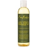 SHEA MOISTURE Masaj Yağı - Avokado Yağı ile Zeytin ve Yeşil Çay, Kuru Ciltler İçin Derin Nemlendirici Banyo ve Vücut Masaj Yağları, 8 Fl Oz