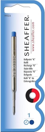 Sheaffer 99324 Tükenmez Refil Mavi K Model Fine