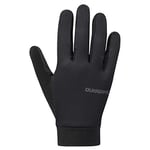 SHIMANO Unisex Yetişkin Ws Explorer FF Eldiven, Siyah, Tek Beden