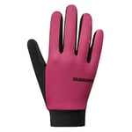 SHIMANO Unisex Yetişkin Ws Explorer FF Eldiven, Kırmızı, Tek Beden