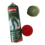 SHOW Süet ve Nubuk için Sprey Ayakkabı Boyası 250ml. (Koyu Yeşil)