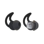 Shure EASFX1 Gri Yumuşak Esnek Kılıflar, Küçük, 10'lu Paket (5 Çift), E1, E3, E4, E5, SCL3, SCL4, SCL5, SE110, SE210, SE310, SE420, SE530, SE115, SE215, SE315, SE425, SE55 i - Seçenekler: Small, Large