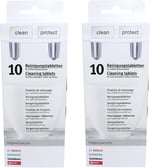 SIEMENS 2'li paket temizlik tableti, / Bosch/Neff/Gaggenau kahve makineleri için, 00311769, TZ60001,310575, TCZ6001 yerine geçer