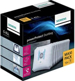 Siemens Powerprotect Elektrikli Süpürge Torbası Vz16Gall (16 Adet), Kilitli, Verimli Motor Koruması, %50 Daha Uzun Kullanım Süresi, Vs08, Vs01 Hariç Tüm Üretim Serileri