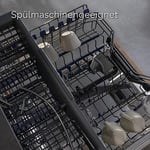 SIEMENS Süt kabı adaptörü TZ70001, harici süt kaplarının kullanımı için, EQ.700 tam otomatik kahve makineleri için özel olarak geliştirilmiştir, orijinal aksesuar, bulaşık makinesinde yıkanabilir,