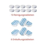 Siemens TZ80001 10 Reinigungstabletten + 6 Entkalkungstabletten TZ80002 EQ için