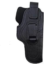 Sig Sauer P226 İçin Uyumlu Çorap Tipi Deri İç Kılıf Metal Maşalı Siyah