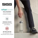 SIGG Total Clear ONE MyPlanet Trinkflasche, BPA-freie und auslaufsichere Trinkflasche, bruchfeste Sport Trinkflasche aus Tritan mit Fruchtfilter