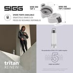 SIGG Total Clear ONE MyPlanet Trinkflasche, BPA-freie und auslaufsichere Trinkflasche, bruchfeste Sport Trinkflasche aus Tritan mit Fruchtfilter