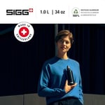 SIGG Traveller içecek şişesi (1 L), zararlı madde içermez ve sızıntı yapmaz içecek şişesi, alüminyum tüy kadar hafif içecek şişesi