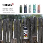 SIGG - WMB One Mickey Retro alüminyum içecek şişesi, gazlı içecekler için uygundur, sızdırmaz, tüy kadar hafif, BPA içermez, iklime zarar vermez, ekrü sertifikalı, 0,6 l
