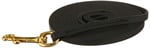 Signature k-9 Biothane Uzun Çizgili, 30,4 cm x 3/8-İnç, Siyah