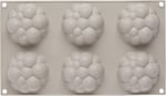 silikomart Bollicine - SİLİKON KALIP ø70 VE 30 mm